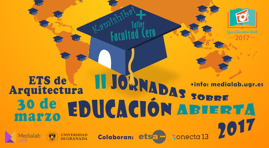 Banner Jornadas Educación Abierta Medialab 2017