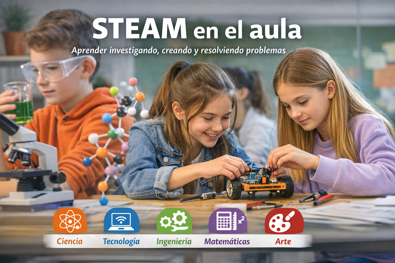 STEAM en el aula: recursos para aprender investigando, creando y ...
